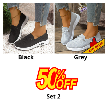 🔥Last Day Sale 60% OFF🔥Women Trainers Without Laces - Orthopaedic Shoes