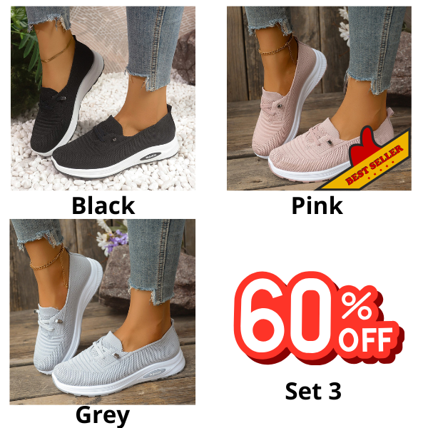 🔥Last Day Sale 60% OFF🔥Women Trainers Without Laces - Orthopaedic Shoes