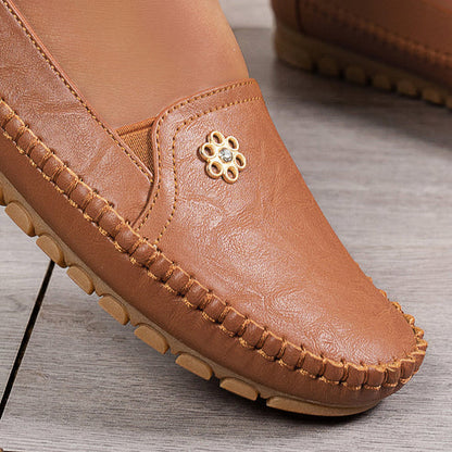 🔥Best Seller-Last Day Sale 60% OFF🔥 Orthopedic leather shoes, Lightweight, Anti-Slip, Breathable for Women