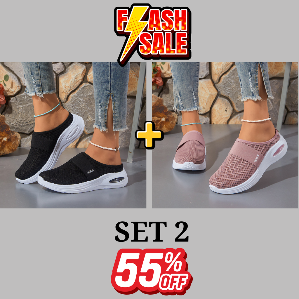 💥 Mega Sale - 60% OFF Best Sellers Today Only! 💥Women's Comfort Mesh Sneakers Platform Walking Shoes