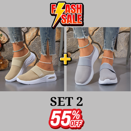 💥 Mega Sale - 60% OFF Best Sellers Today Only! 💥Women's Comfort Mesh Sneakers Platform Walking Shoes