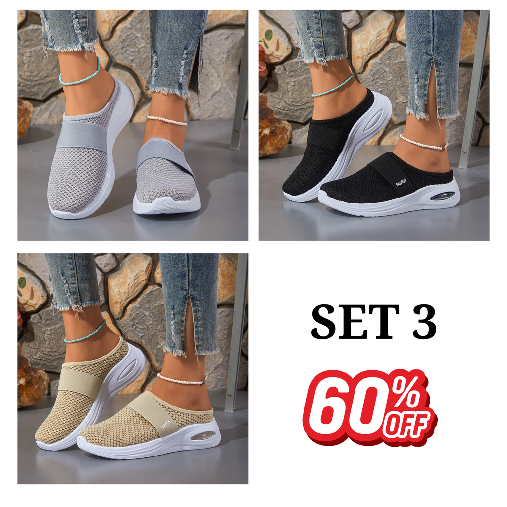 💥 Mega Sale - 60% OFF Best Sellers Today Only! 💥Women's Comfort Mesh Sneakers Platform Walking Shoes